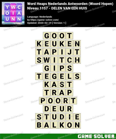 wordalot 1157|Solution Wordalot Niveau 1157 .